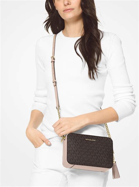 Ginny Medium Logo Crossbody Bag 